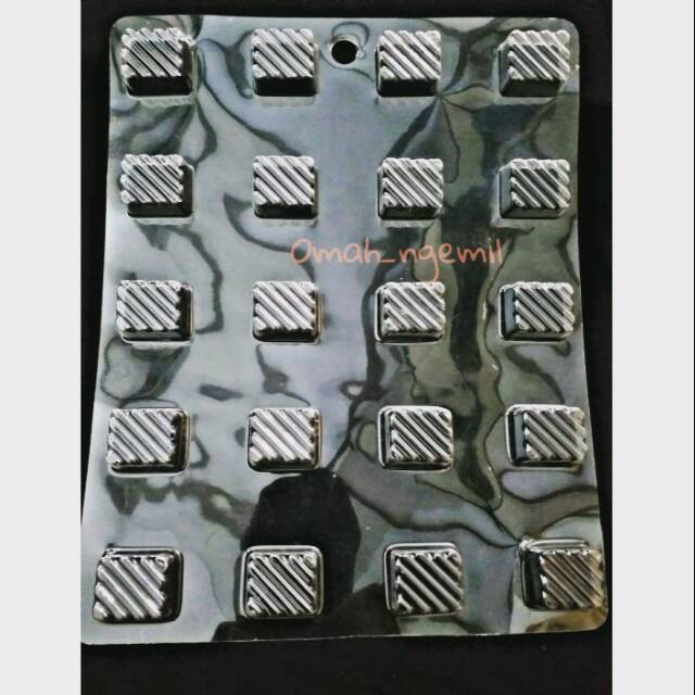 Cetakan coklat bar kecil