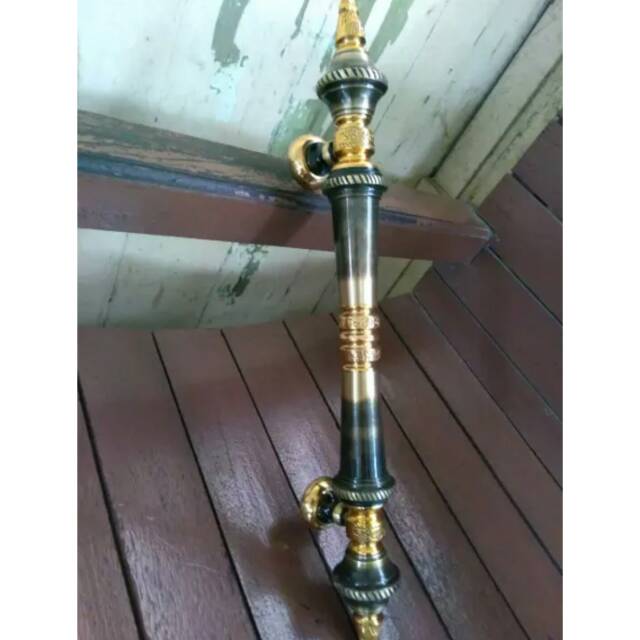Handle pintu kuningan mewah 01