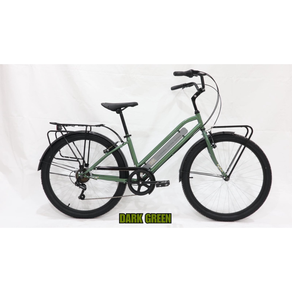 SEPEDA CITY BIKE ELEMENT BERGAMOUNT 26 INCH 7SPEED