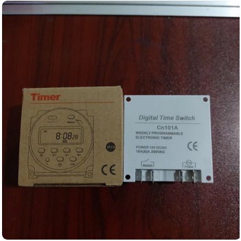 TIMER DIGITAL 12V DC 16A PROGRAMABLE SWITCH AUTO ON/OFF Timer 12 V