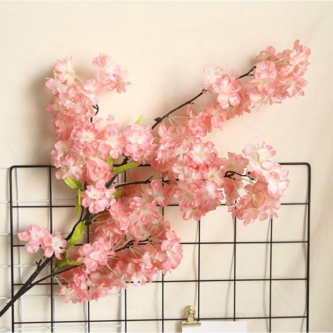 Bunga Artifisial / Bunga Simulasi - Bunga Sakura / Cherry Blossom Spray P100