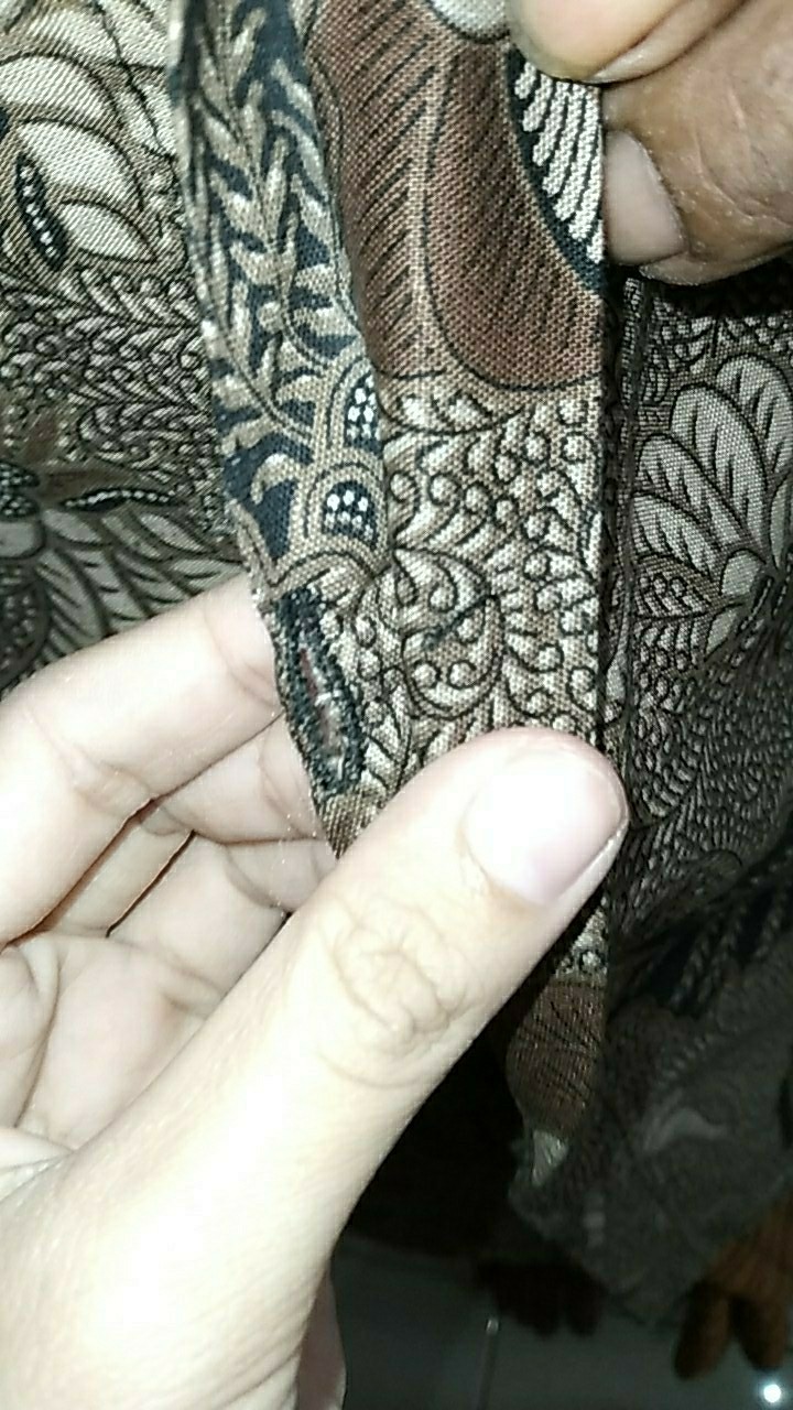 Bswart Batik Hrb026 Kenongo Hem Pendek Padi Pekalongan M L Xl Batik Pria Murah Modern Grosir Eceran