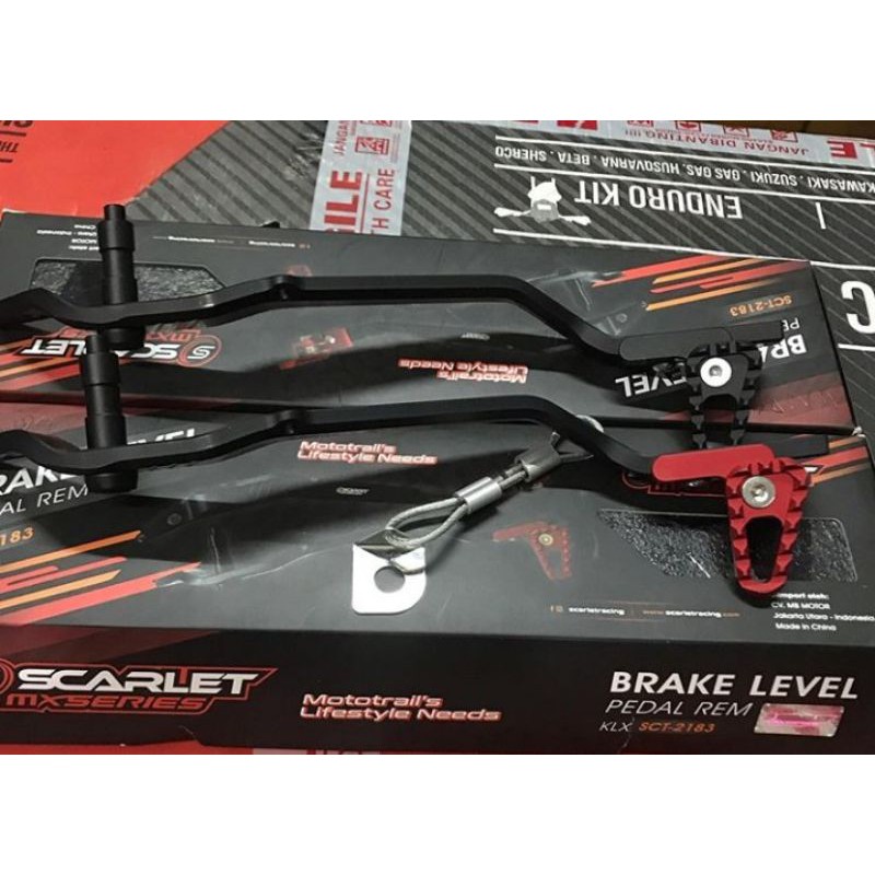 Pedal rem scarlet klx dtracker