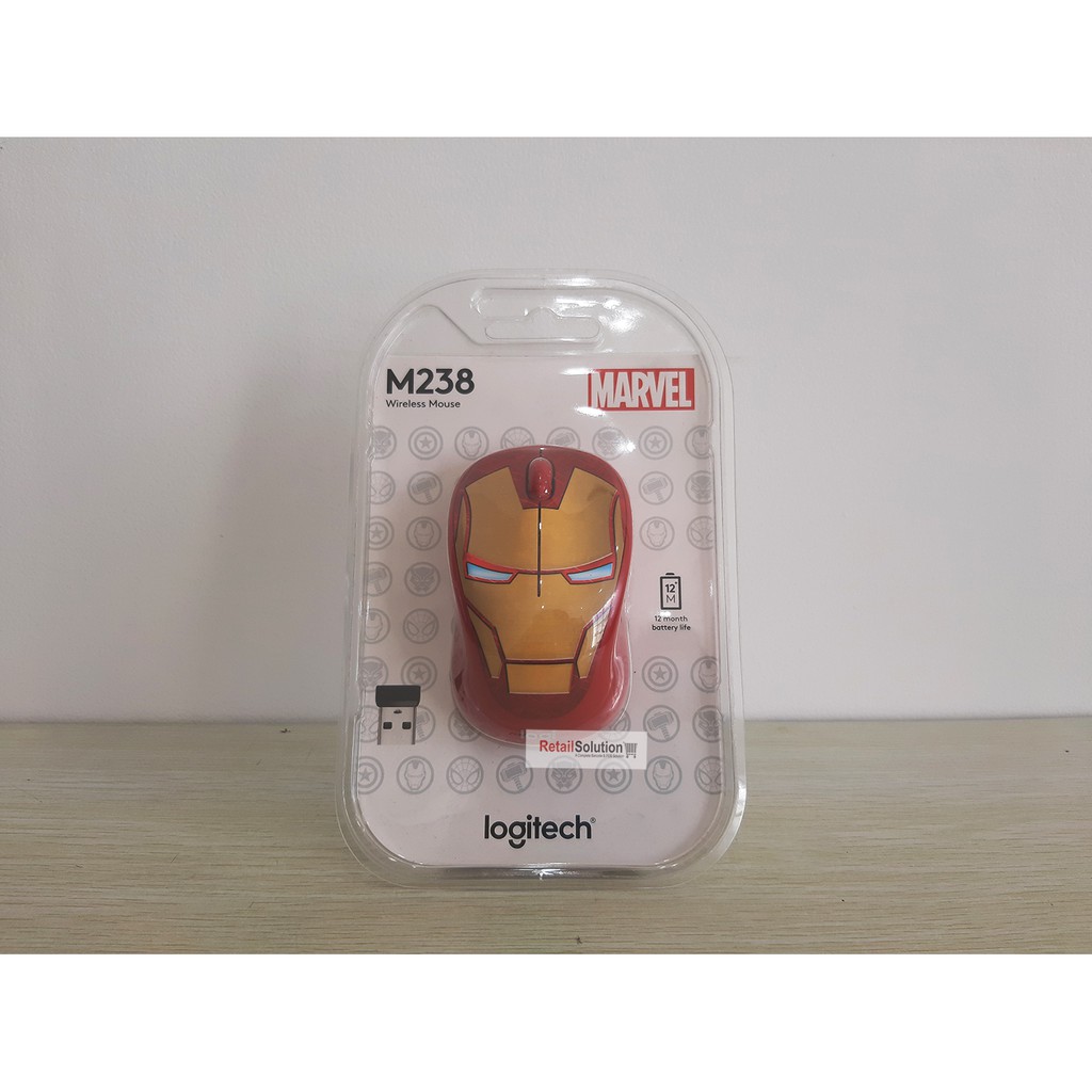 Mouse Wireless USB - Logitech M238 / M-238 / M 238 Garansi Resmi