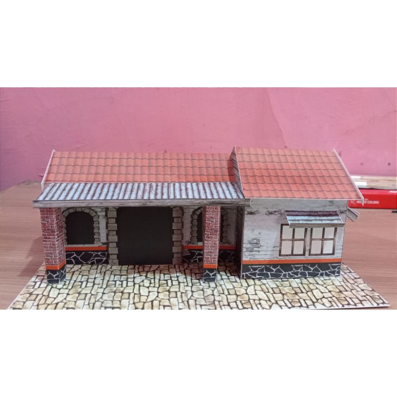 miniatur rumah railking skalaHO