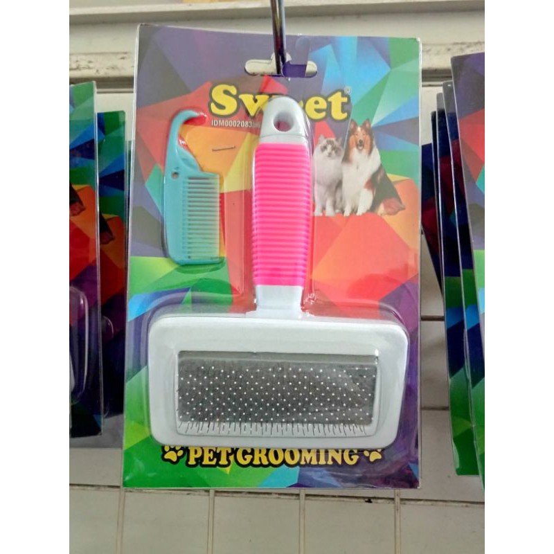 Sisir Kucing Tapak Sweet + Sisir Kecil/Sisir Kucing Murah