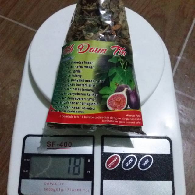 

TEH TUBRUK DAUN TIN kemasan 18 gram