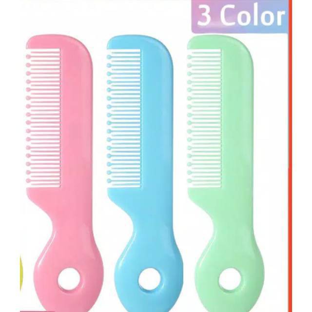 Sisir Bayi Bahan Lembut (BPA FREE)