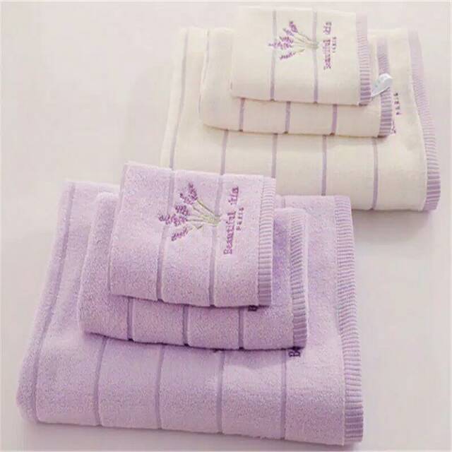 Handuk cotton Lavender