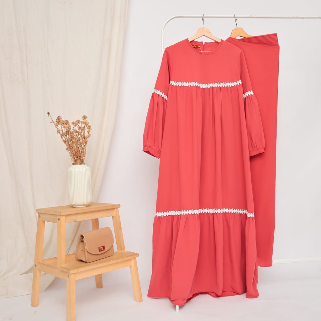 FawwazOShop - SALE GAmis Set Keke GDS 2113 Teracota