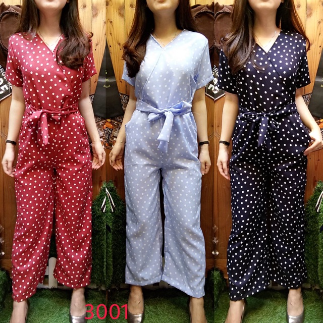 JUMPSUIT KIMONO DOTDOT 3001 MOSCREPE