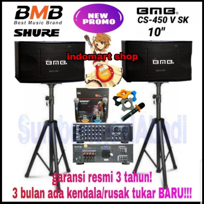 Paket Sound System BMB Amplifier BMB ( Original )