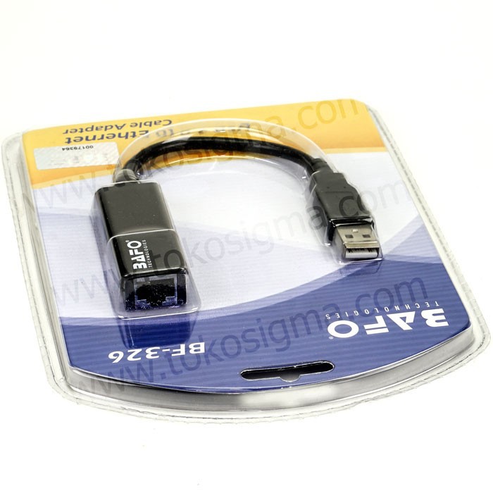 BAFO BF-326 USB 2.0 to LAN ETHERNET CABLE ADAPTER