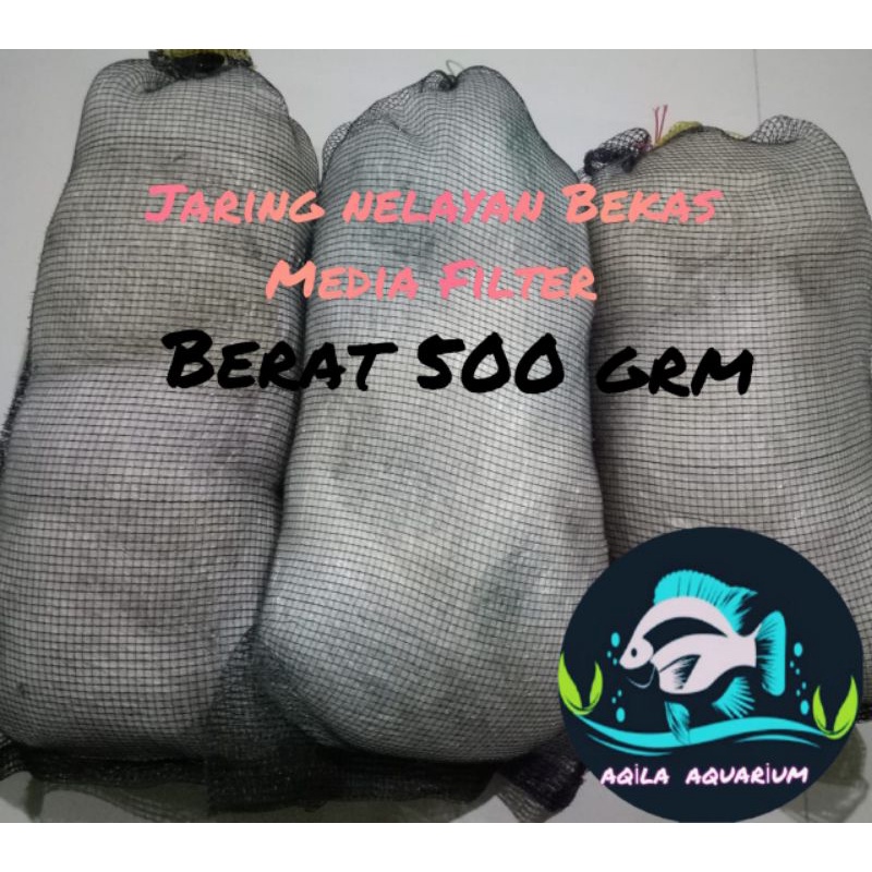 Jaring nelayan media filter kolam koi