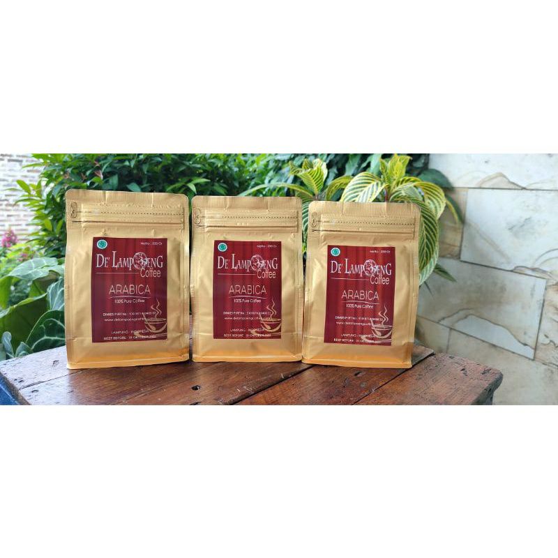 

Kopi De Lampung Coffee Arabica Kopi Bubuk 250gr