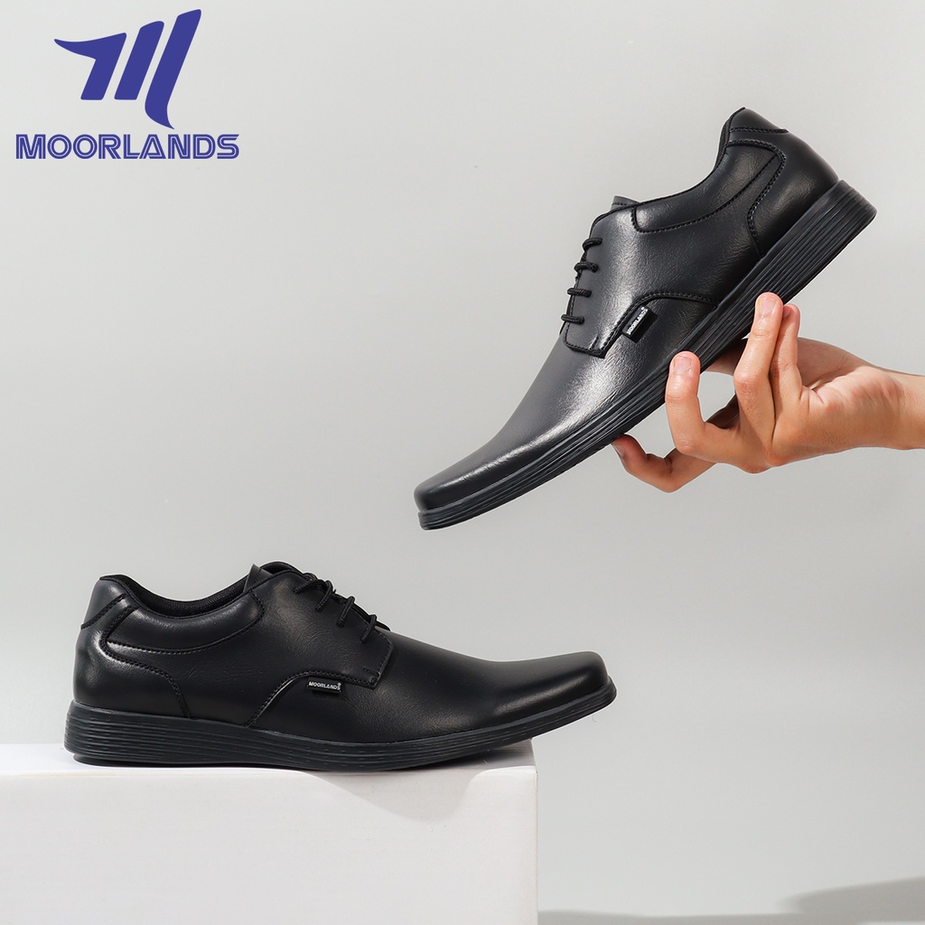 MOORLANDS Sepatu Pantofel Tali Pria Sepatu Kerja Kantor Pria Sepatu Formal Pria