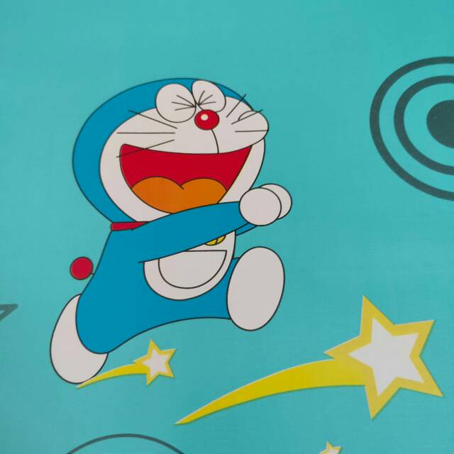 Wallpaper Doraemon Star Biru uk:45 cm x 10 meter