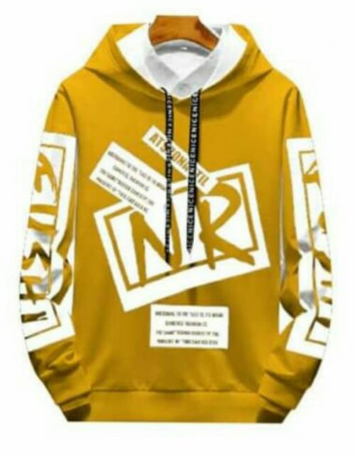 Hoodie pria NR keren