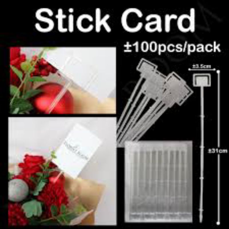 STICK HOLDER - STICK KARTU UCAPAN - STIK KARTU UCAPAN - STIK KARTU BUKET