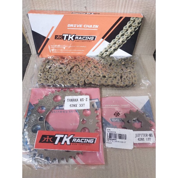 gear set TK racing buat motor Yamaha RX king Jupiter MX Vega new jupiter z full TK racing ukuran gea