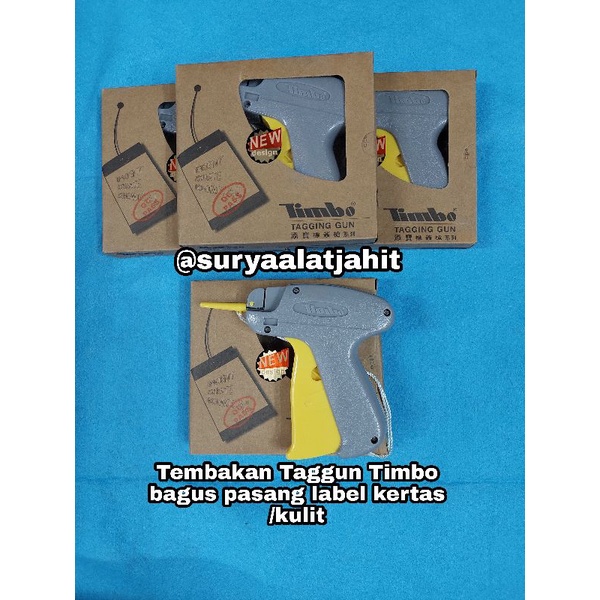 Alat Tembak Taggun TIMBO pasang hangtag label =rp.32.500/1pcs