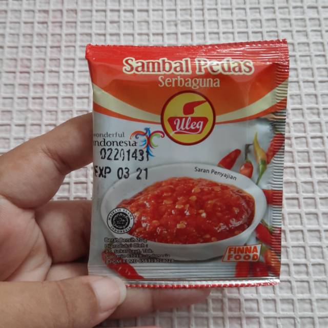 

Uleg sambal pedas serbaguna
