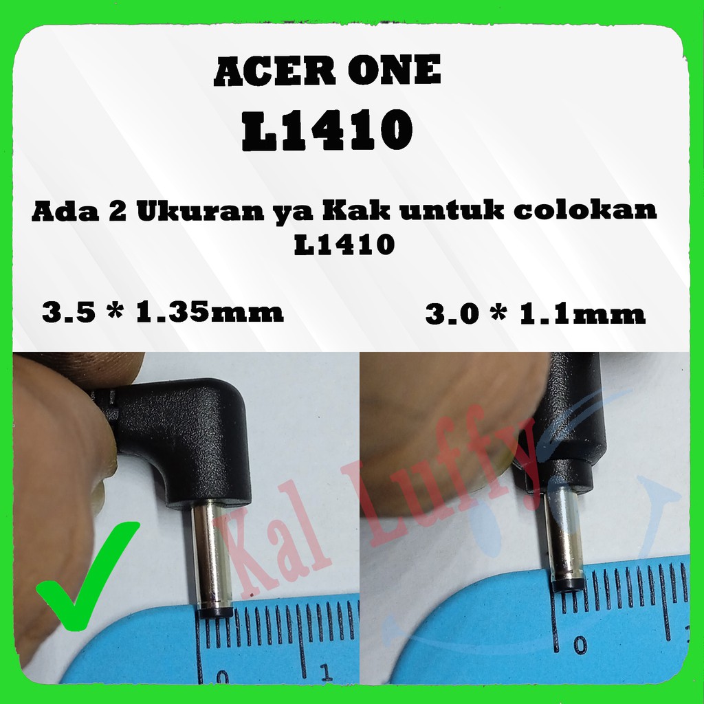 charger acer one 14 L1410 Original 100%