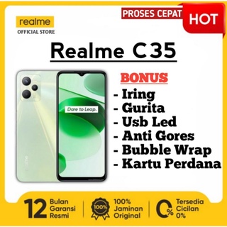 Realme C35 4/128 GB Garansi Resmi | Realme C35 4/64 GB Garansi Resmi + Full Bonus