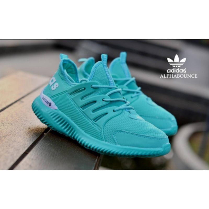 ADIDAS ALPHABOUNCE | Sneakers wanita Adidas Alphabounce Women Olahraga Jogging Running