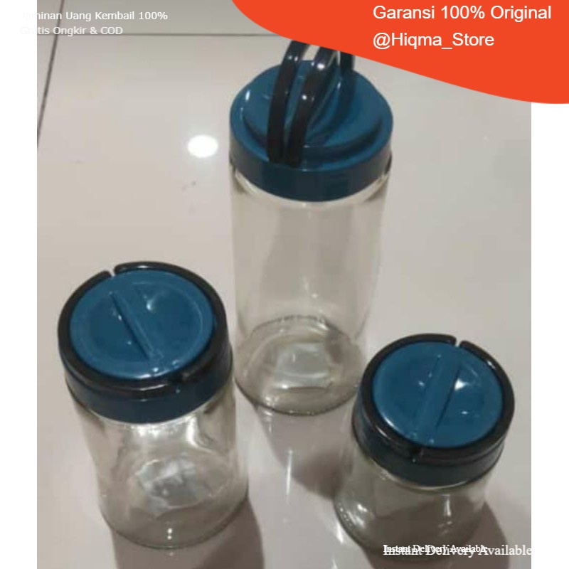 Toples / Krishome Set 3 Pcs Stoples Kaca / Toples / Toples Kaca