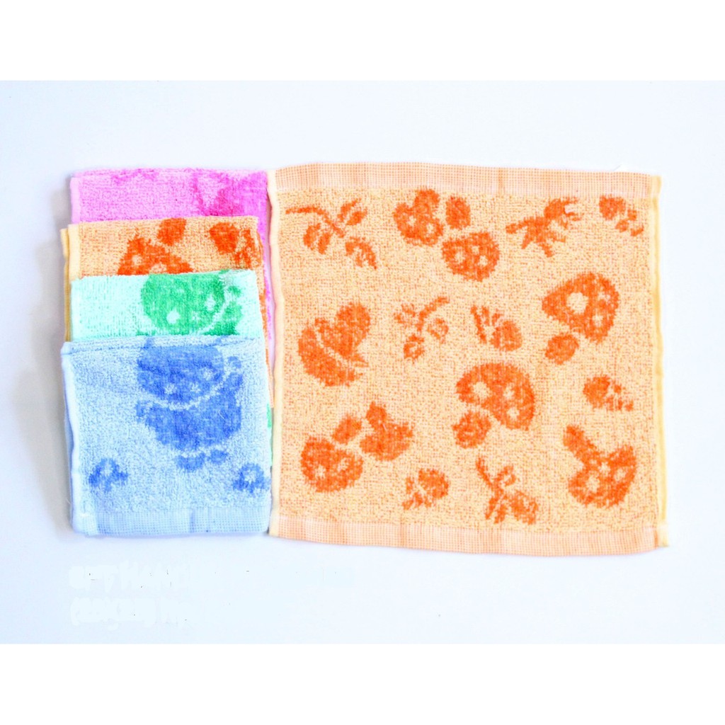 Handuk Kecil Towel / Saputangan Kecil /Washlap/ Handuk Serbaguna / Handuk Lembut / Lap Tangan 25x25