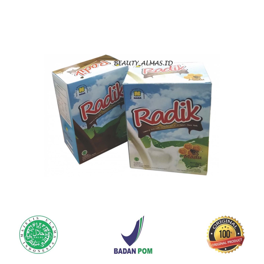 

Radik Susu Plus NASA 5 sachet - RADIK (Coklat & Madu)