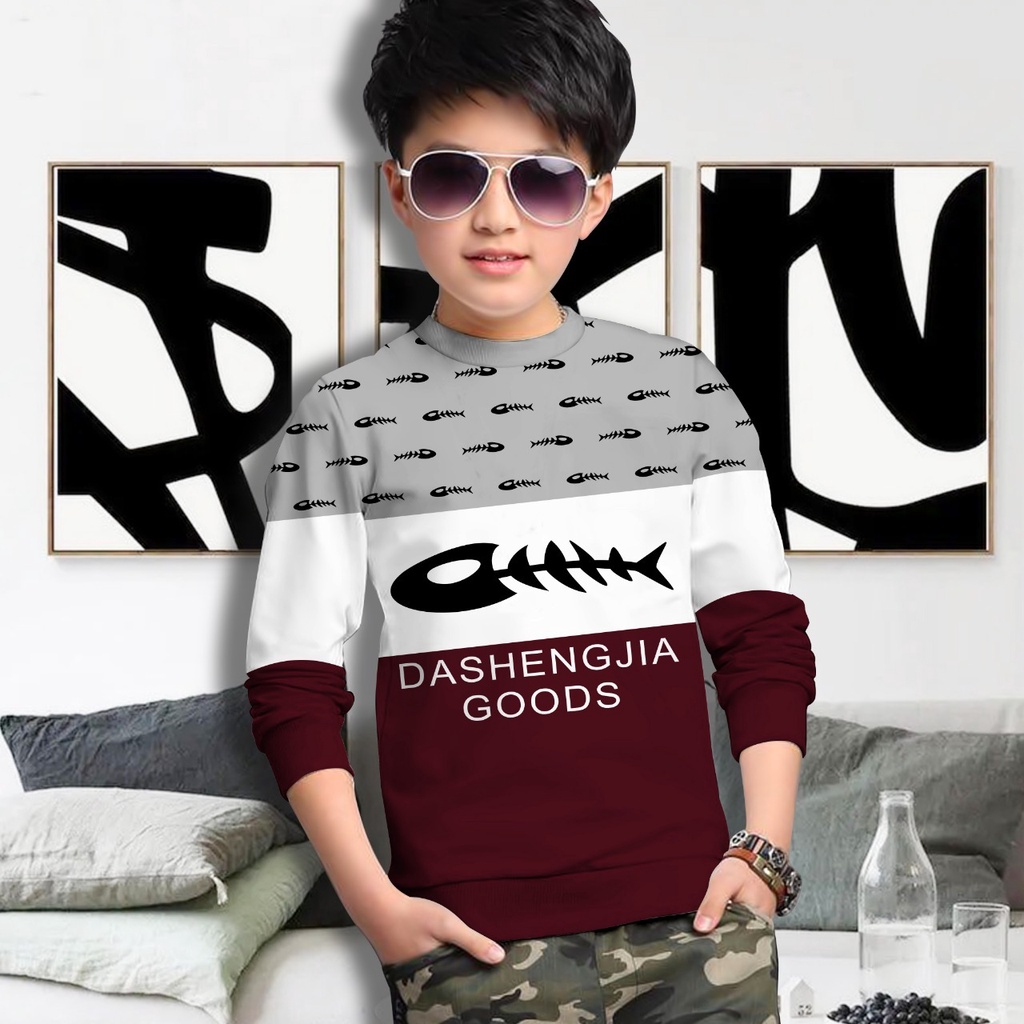 Switer GOODS Terbaru / Sweater Anak Laki-laki /  Sweeter Gaming Bahan Babyterry / FLAVA_STORE