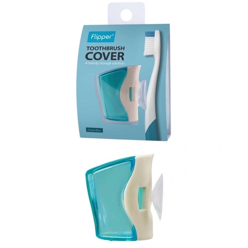 Flipper Toothbrush Cover Basic Penutup Pelindung Case Sikat Gigi anti Kuman Bahan Premium Simple Mudah digunakan