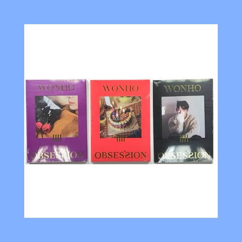 WONHO OBSESSION SINGLE  ALBUM VOL. 1 OFFICIAL- WONHO ALBUM OFFICIAL - KPOP ALBUM OFFICIAL