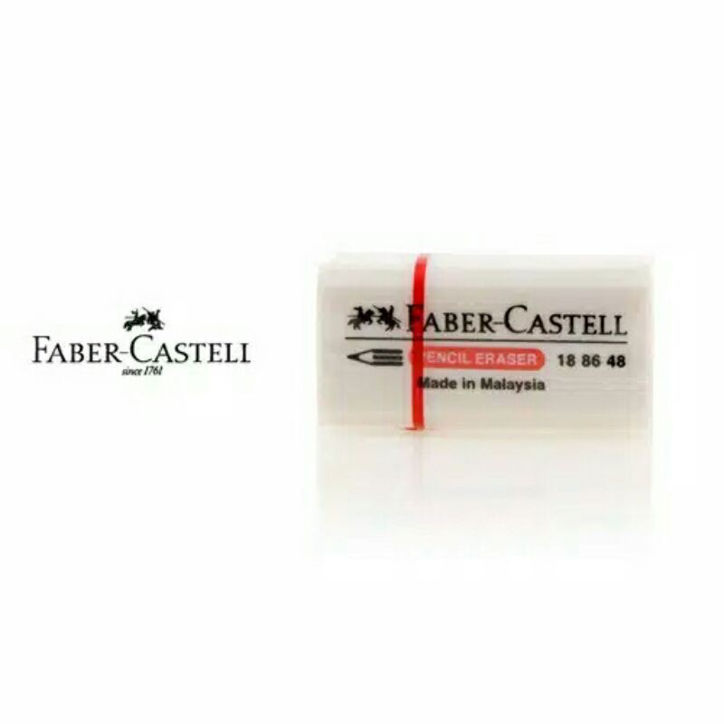 

Penghapus Pensil Faber Castell Hitam Putih Dust Free Eraser