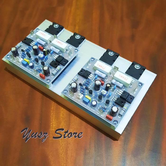 Kit SOCL 504 Power Amplifier + Final Toshiba