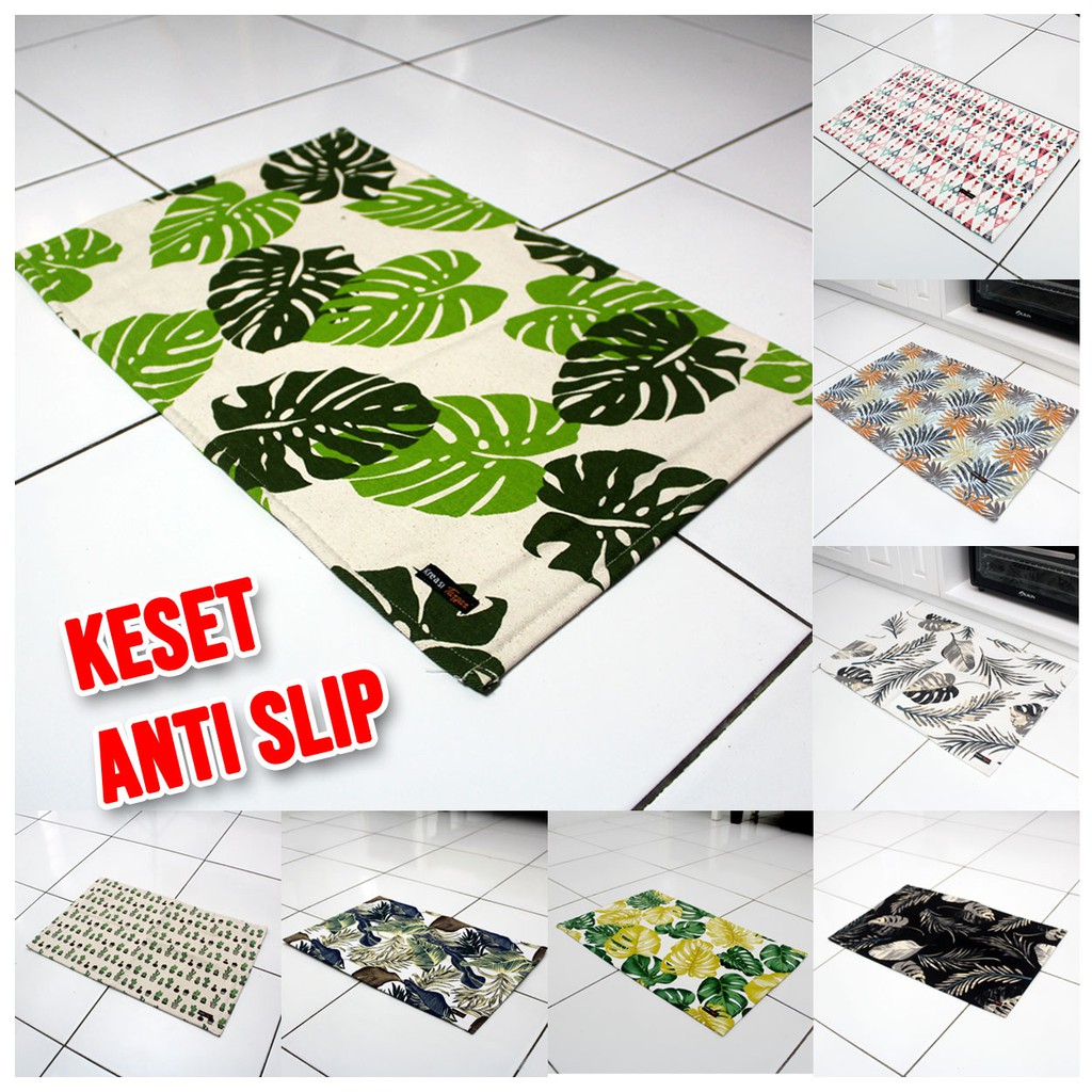 KESET MOTIF ANTI SLIP MINIMALIS A