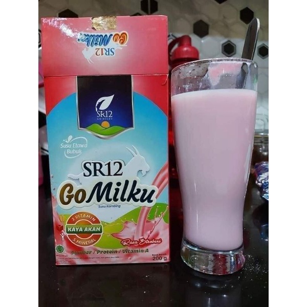 

Go Milku Strobery SR12 isi 600gr