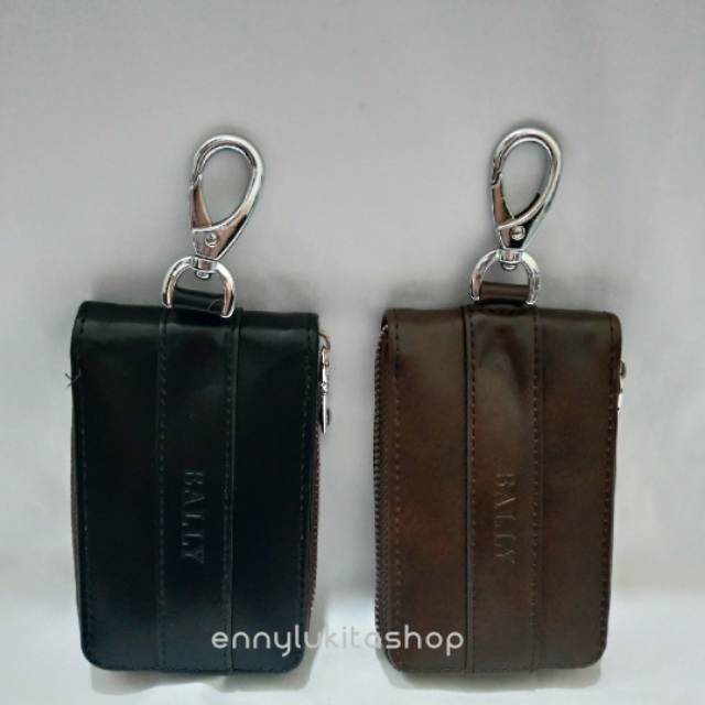 Gantungan Kunci Dompet Mobil dan Motor STNK Branded Bally Import Quality