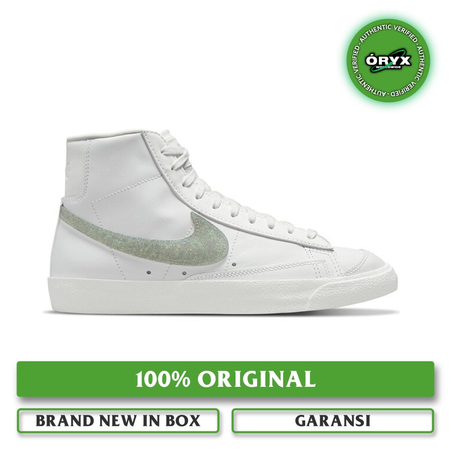 Nike Blazer Mid '77 Essential Summit White / Grey Fog / Dusty Sage (DH4399-100) 100% ORIGINAL