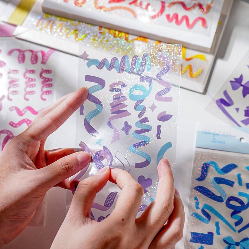 

Stiker Pita Warna Warni Untuk Dekorasi Scrapbook / Stationery Sekolah