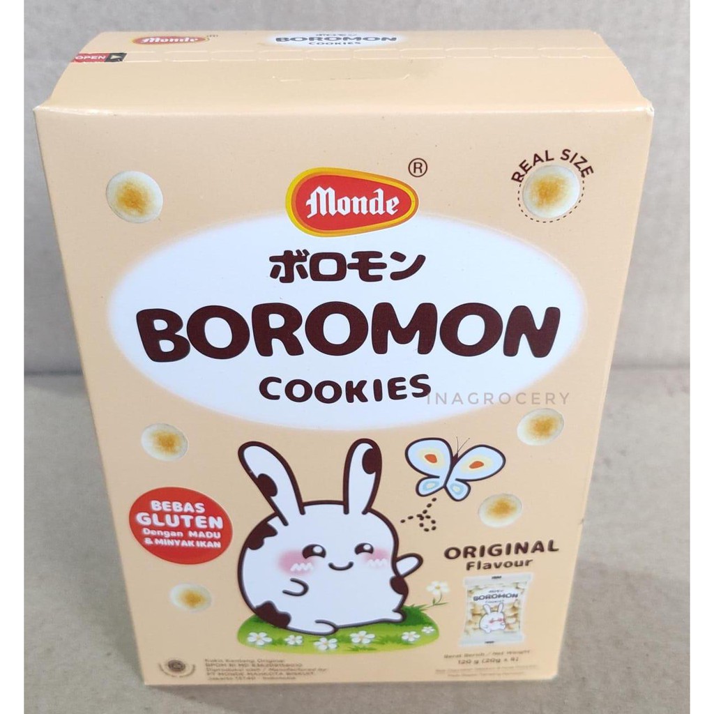 

MONDE BOROMON COOKIES ( 3 Varian) 120gr