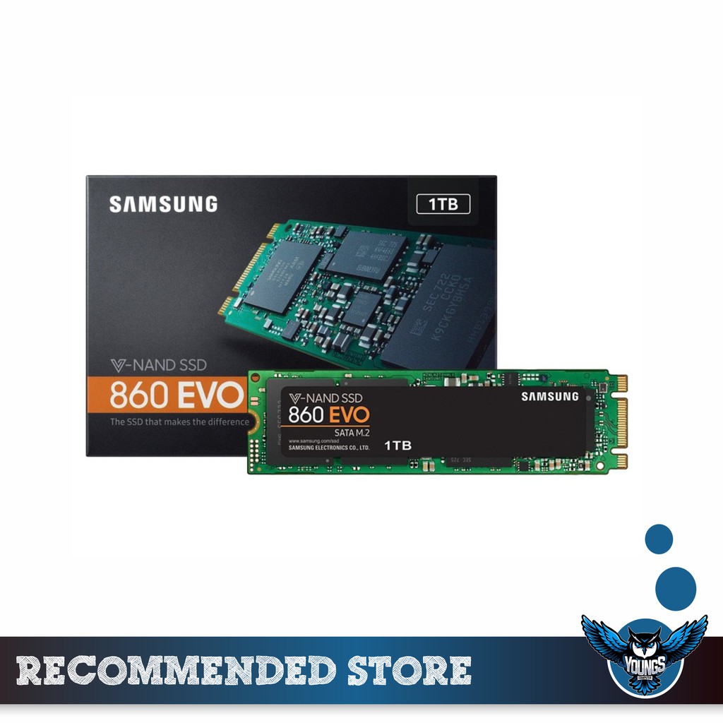 SSD SAMSUNG 860 EVO 1TB SATA M.2 RESMI