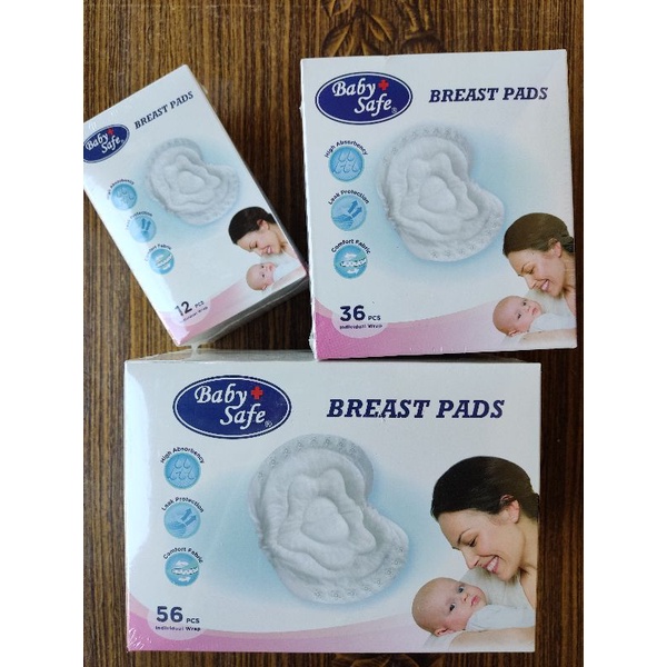 BABY SAFE Breast Pads Breastpads tebal dan slim 36 56 60