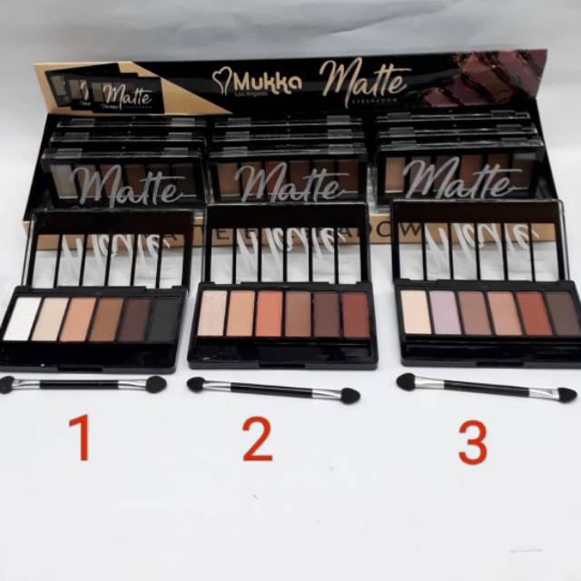 EYESHADOW MUKKA MATTE / 3.SERI.