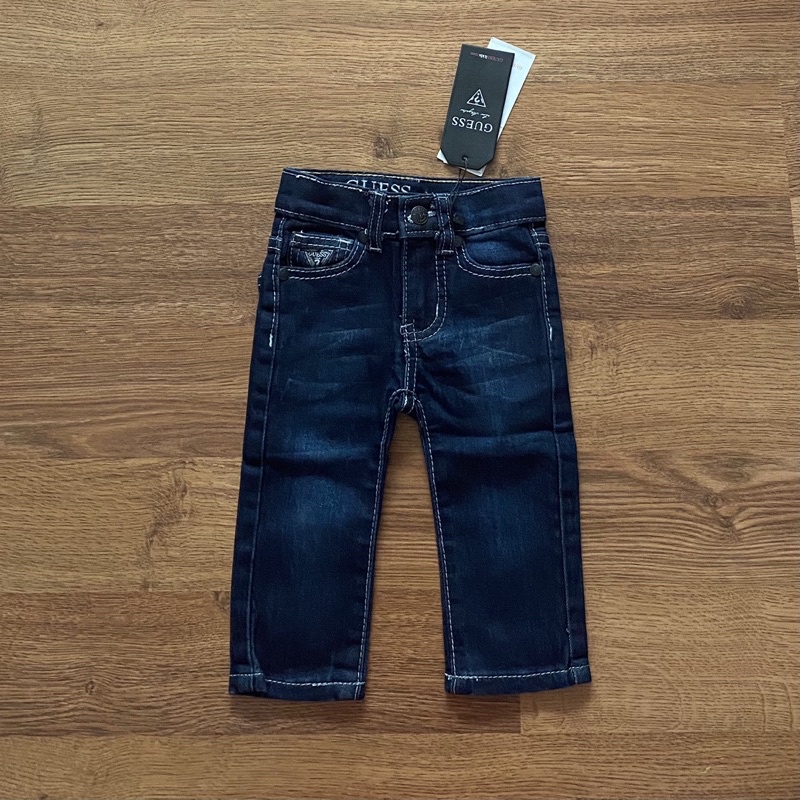 CELANA JEANS ANAK LAKI BRANDED BIRU TUA GUESS