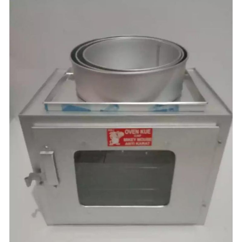open kompor susun 3 free 3 pcs loyang bulat ,1 pcs loyang nastar