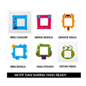 Frame Pinggir Saklar Lampu Motif Kartun Lucu