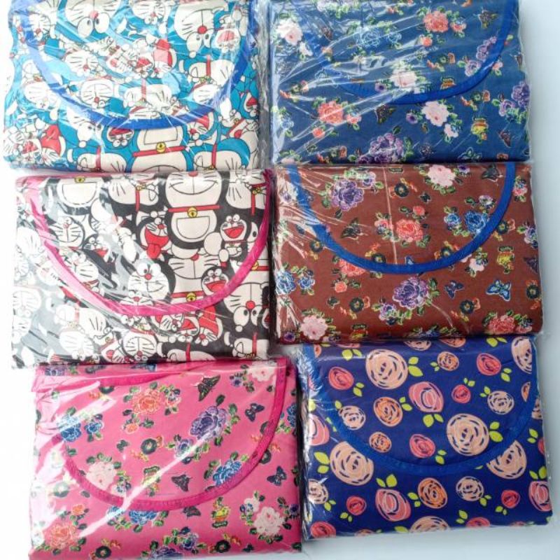 Tikar Piknik Tiker Lipat Jepang Matras Tamasya Besar 150 x 150 CM Foldable Camping Karpet Tamasya Travel Microsatin